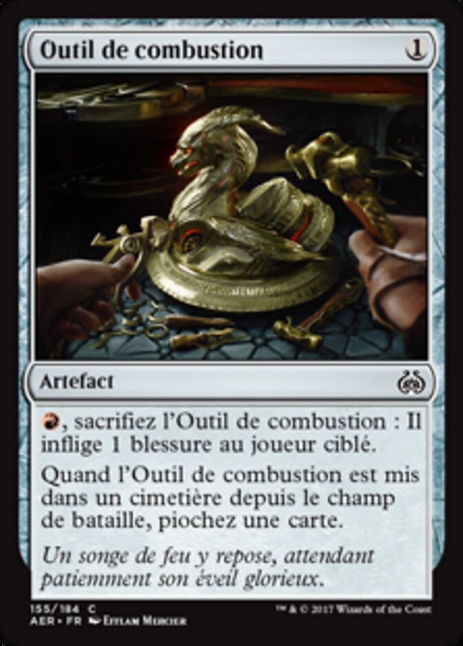 Outil de combustion