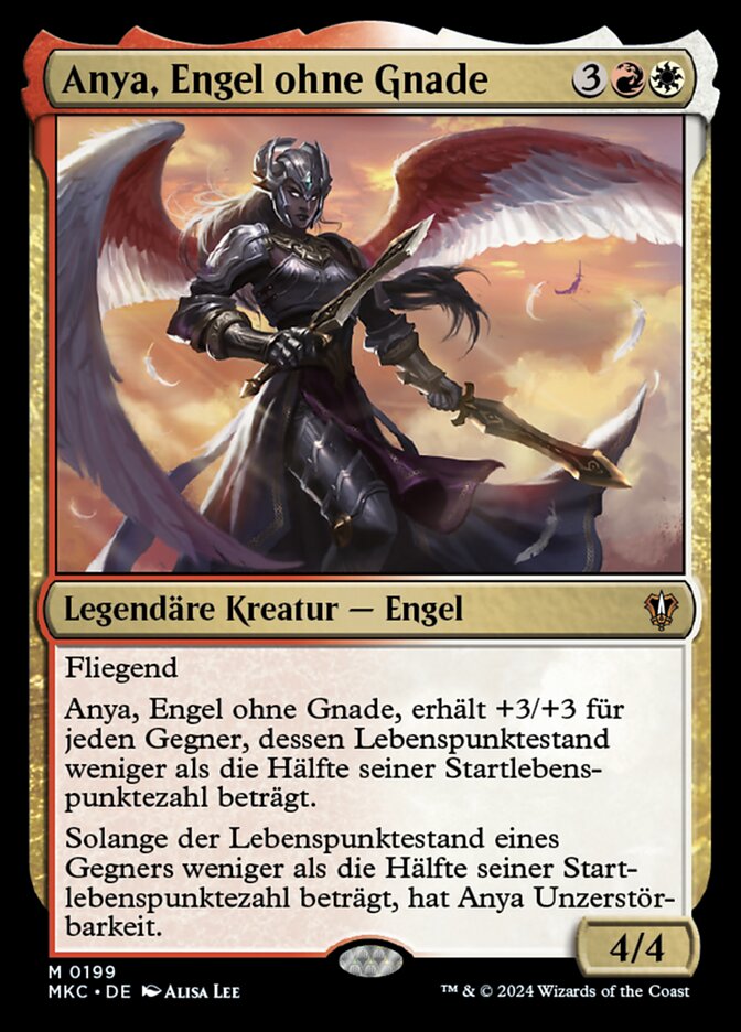 Anya, Engel ohne Gnade