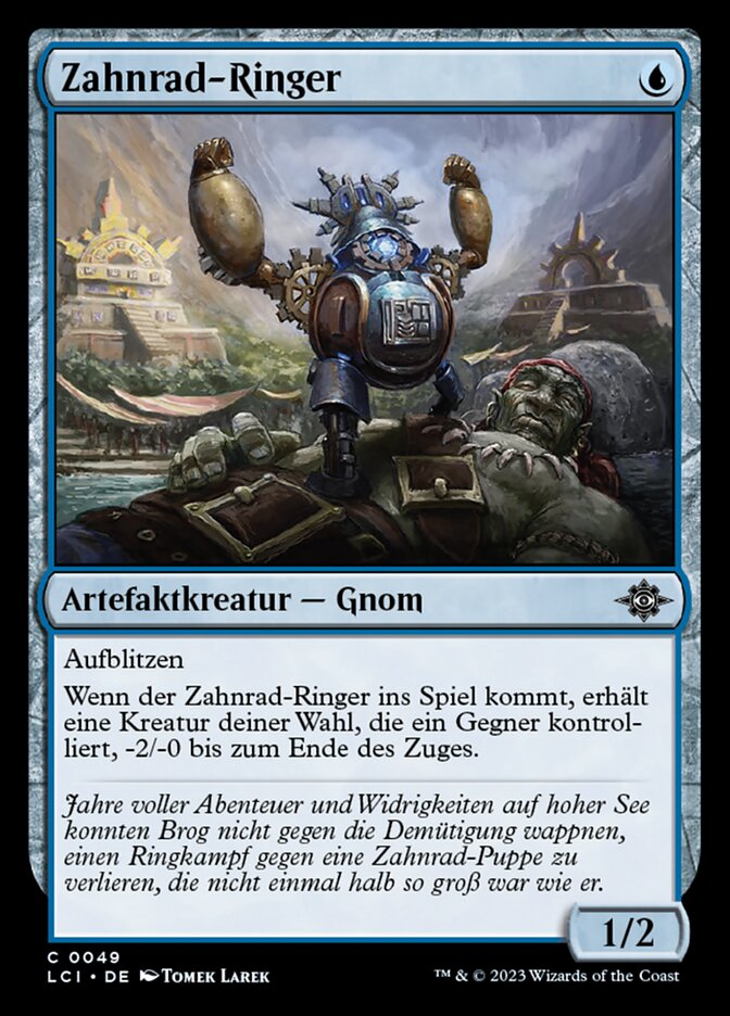 Zahnrad-Ringer