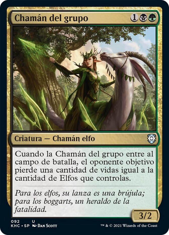 Chamán del grupo