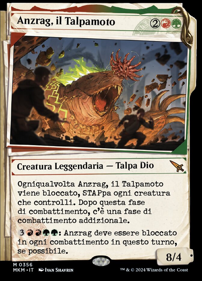 Anzrag, il Talpamoto