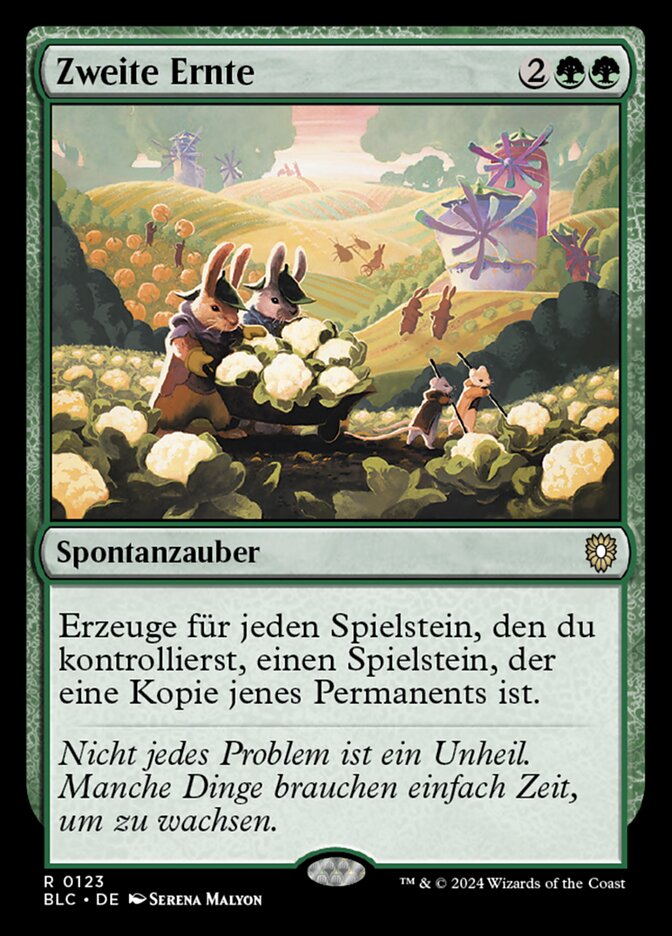 Zweite Ernte