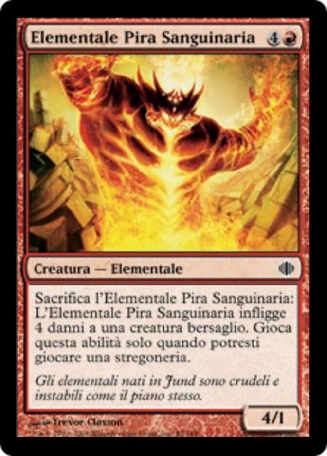 Elementale Pira Sanguinaria