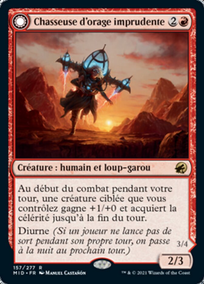 Reckless Stormseeker // Storm-Charged Slasher