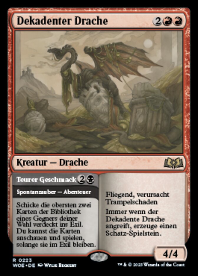 Decadent Dragon // Expensive Taste