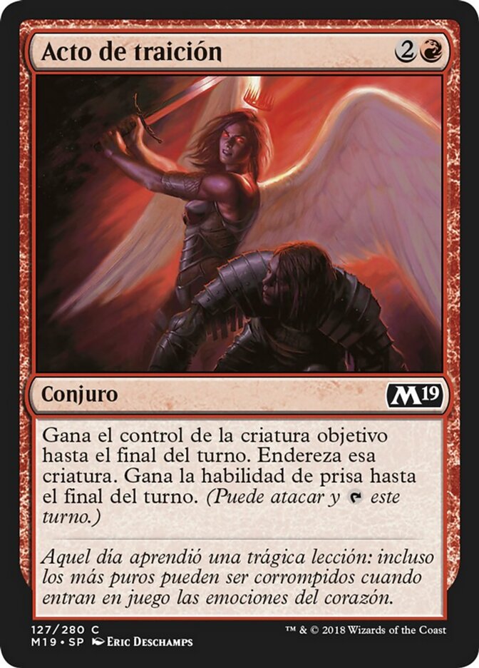 Acto de traición