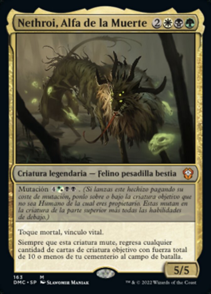 Nethroi, Alfa de la Muerte