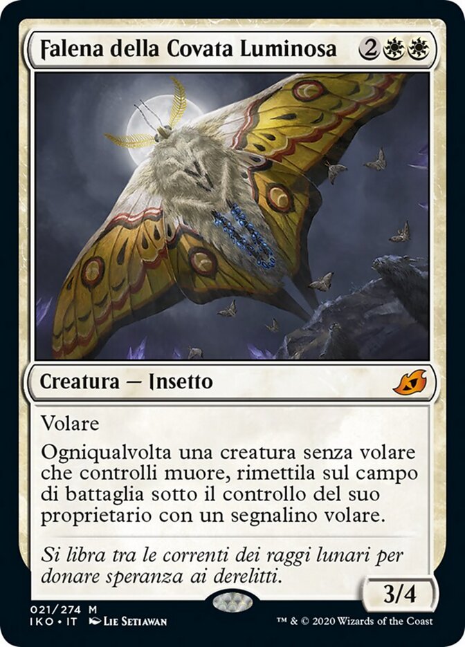 Falena della Covata Luminosa