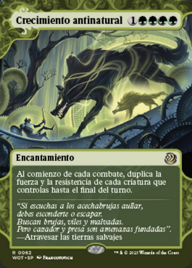 Crecimiento antinatural
