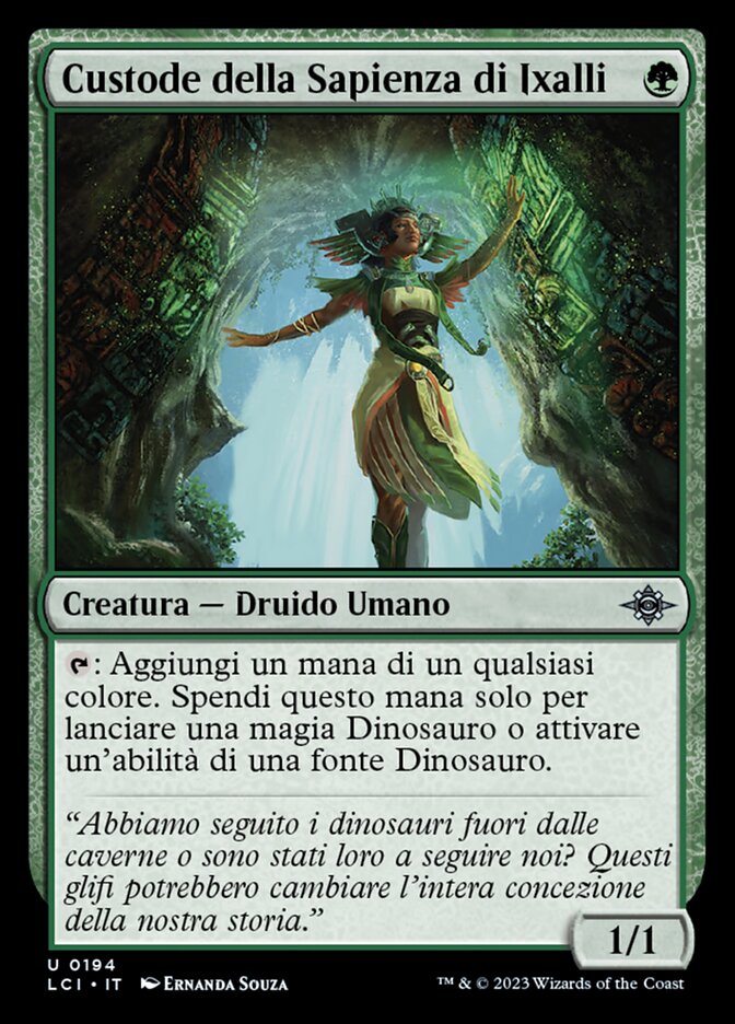 Custode della Sapienza di Ixalli