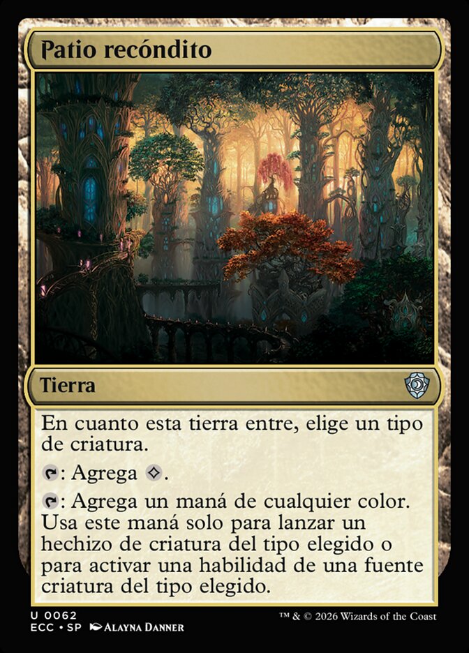 Patio recóndito