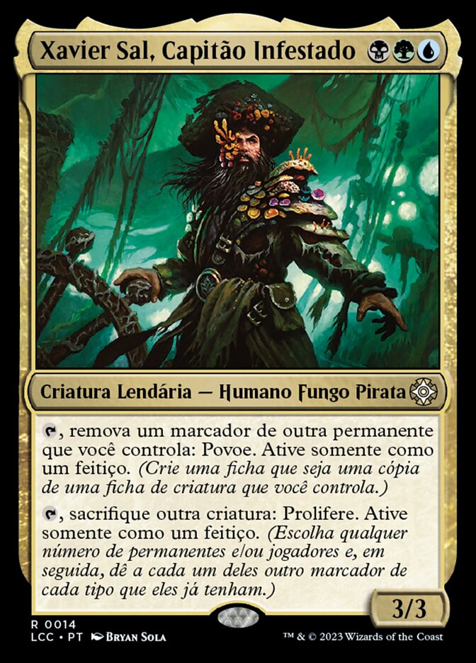 Xavier Sal, Capitão Infestado