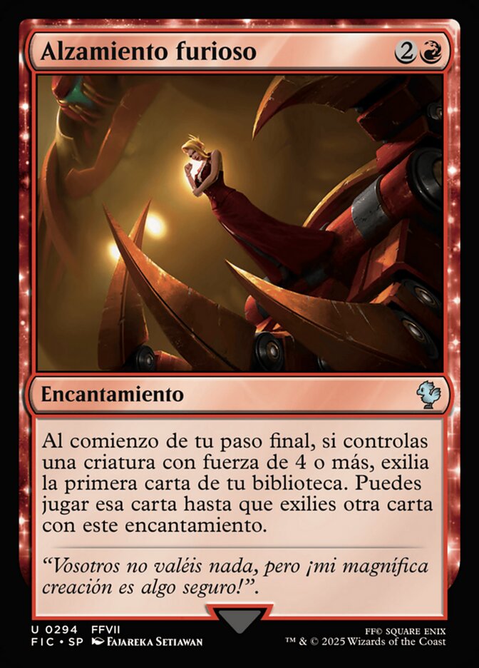 Alzamiento furioso