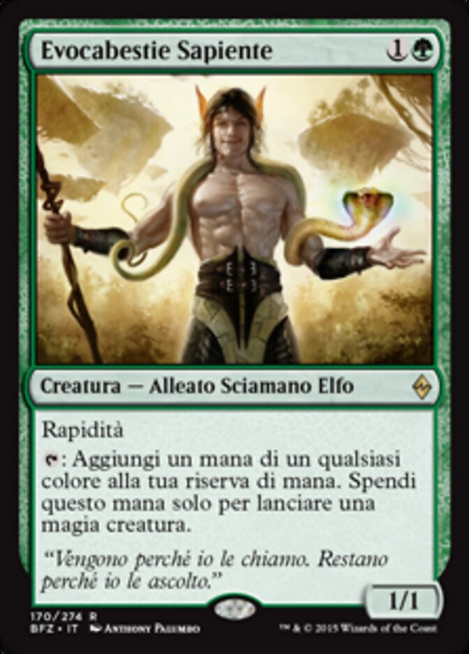 Evocabestie Sapiente