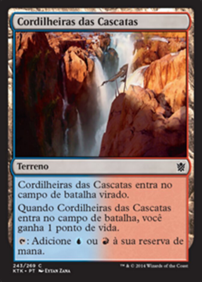 Cordilheiras das Cascatas