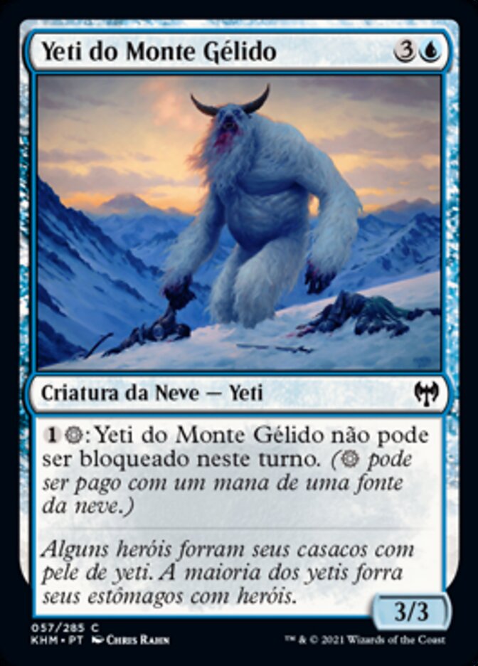 Yeti do Monte Gélido