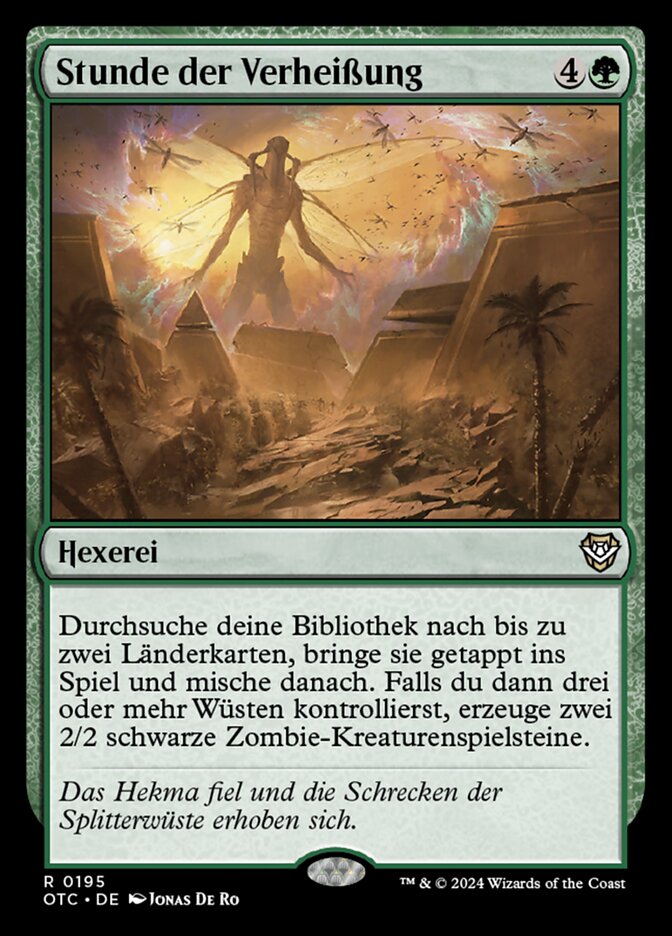 Stunde der Verheißung