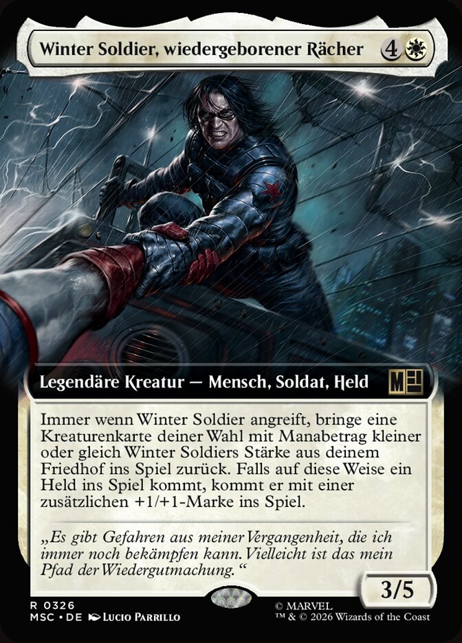 Winter Soldier, wiedergeborener Rächer