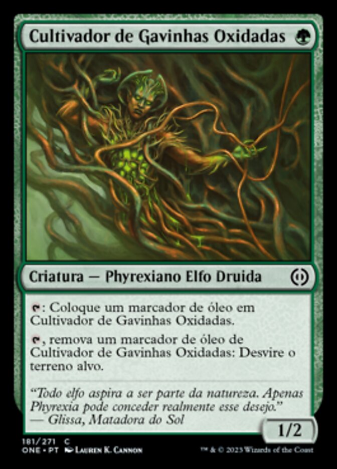 Cultivador de Gavinhas Oxidadas