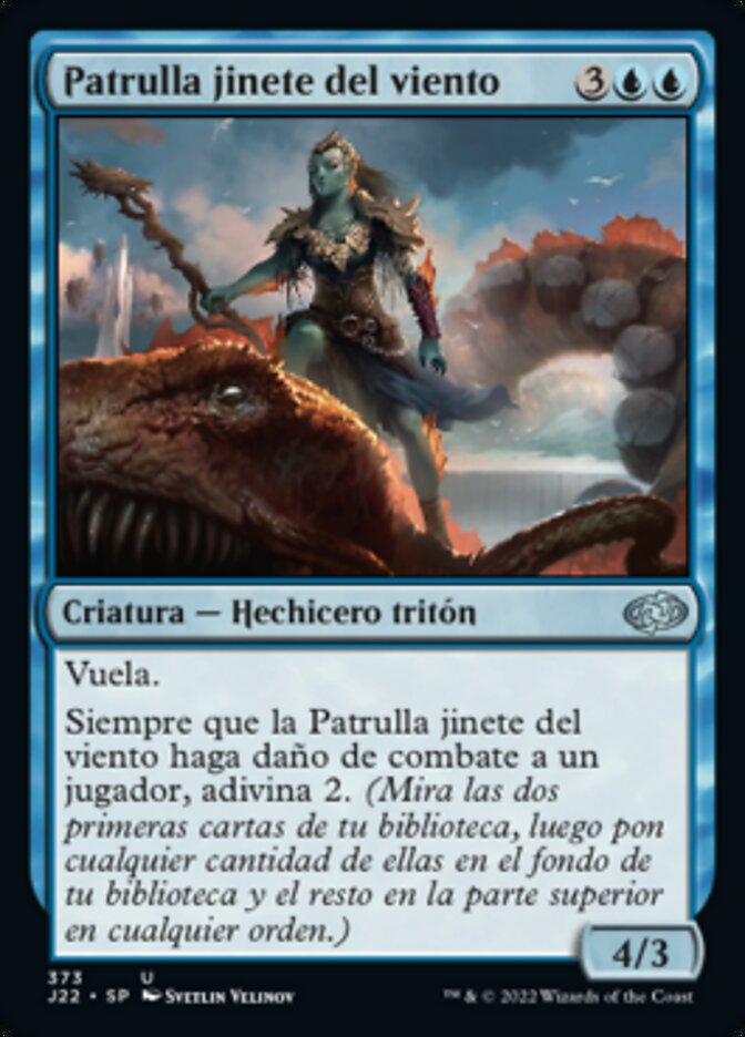 Patrulla jinete del viento