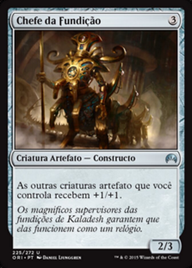 Chefe da Fundição
