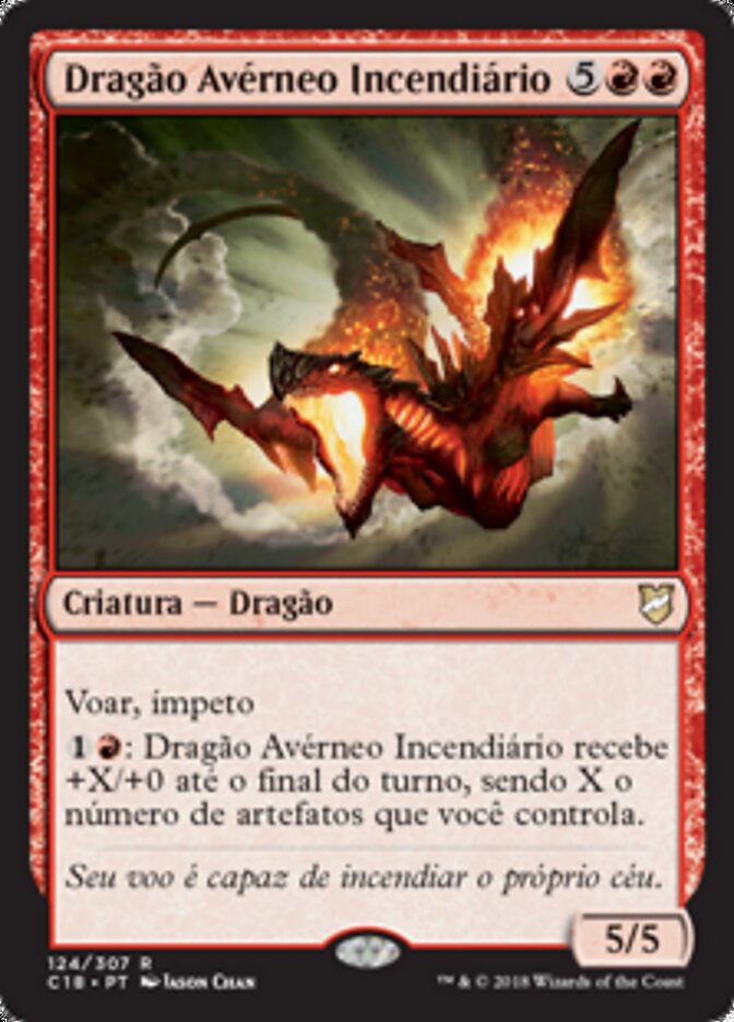 Dragão Avérneo Incendiário
