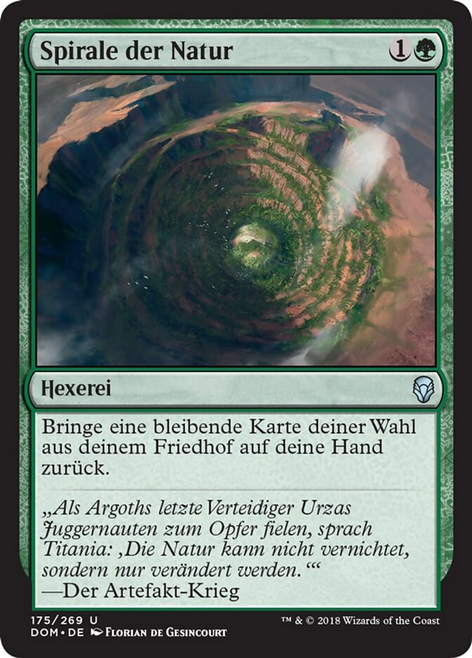 Spirale der Natur