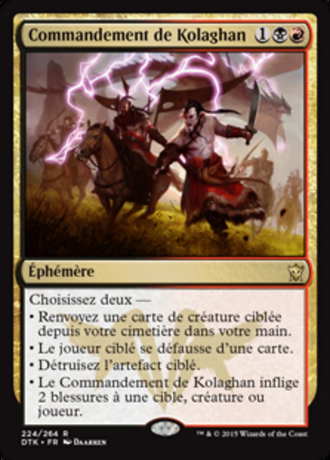 Commandement de Kolaghan