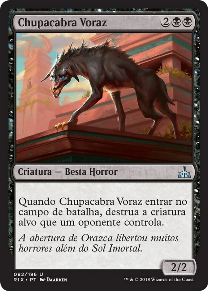 Chupacabra Voraz