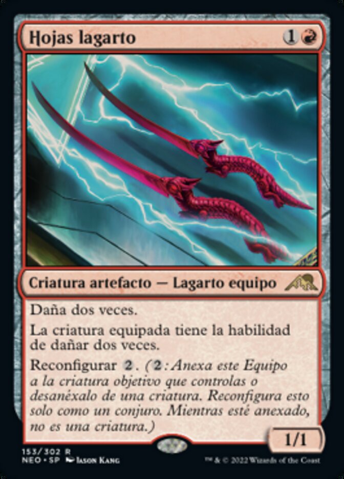 Hojas lagarto