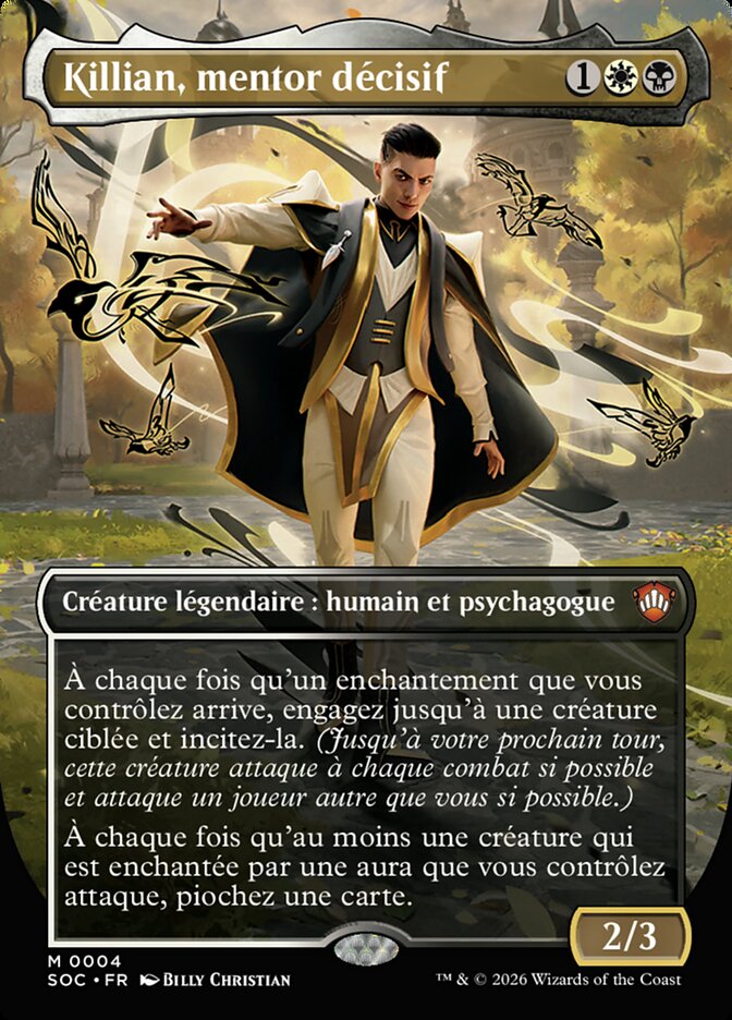 Killian, mentor décisif