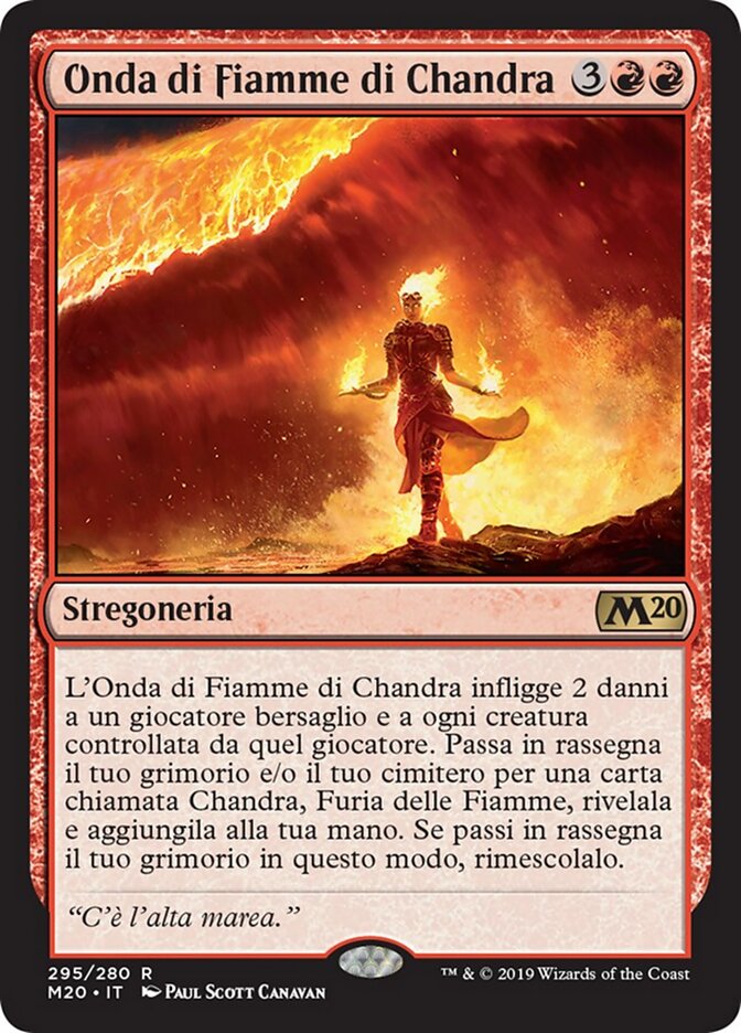 Onda di Fiamme di Chandra