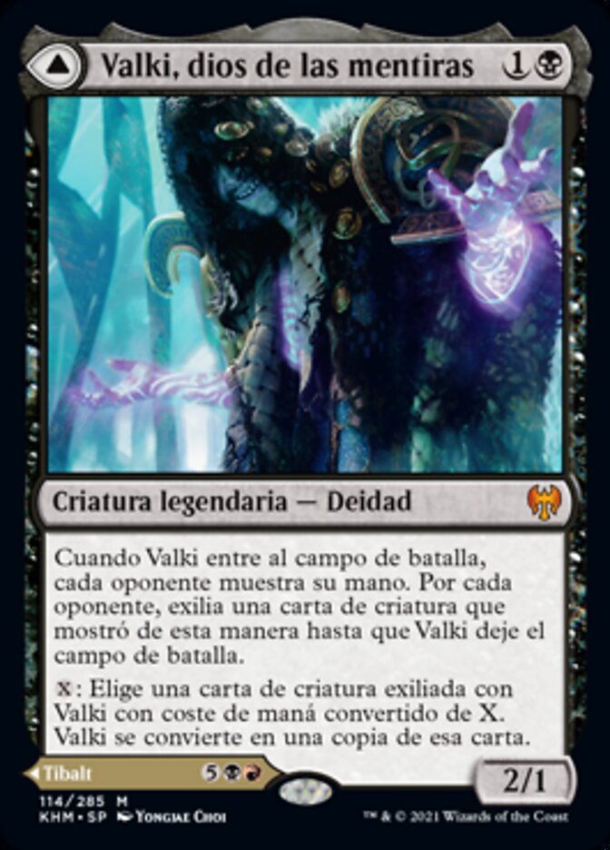 Valki, God of Lies // Tibalt, Cosmic Impostor