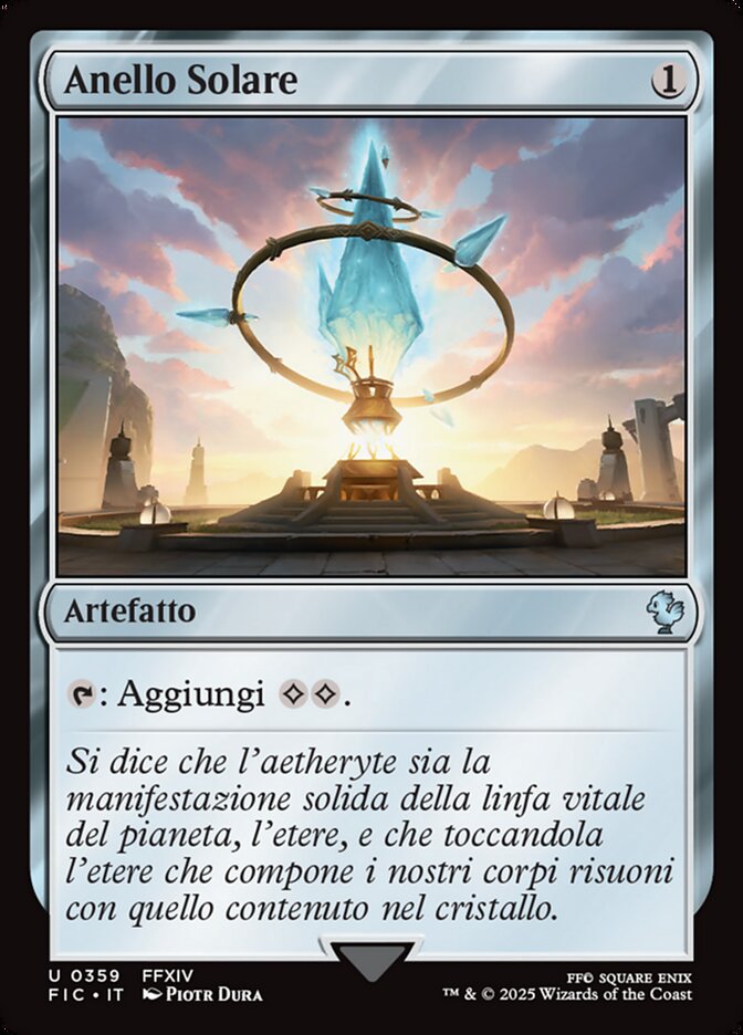 Anello Solare