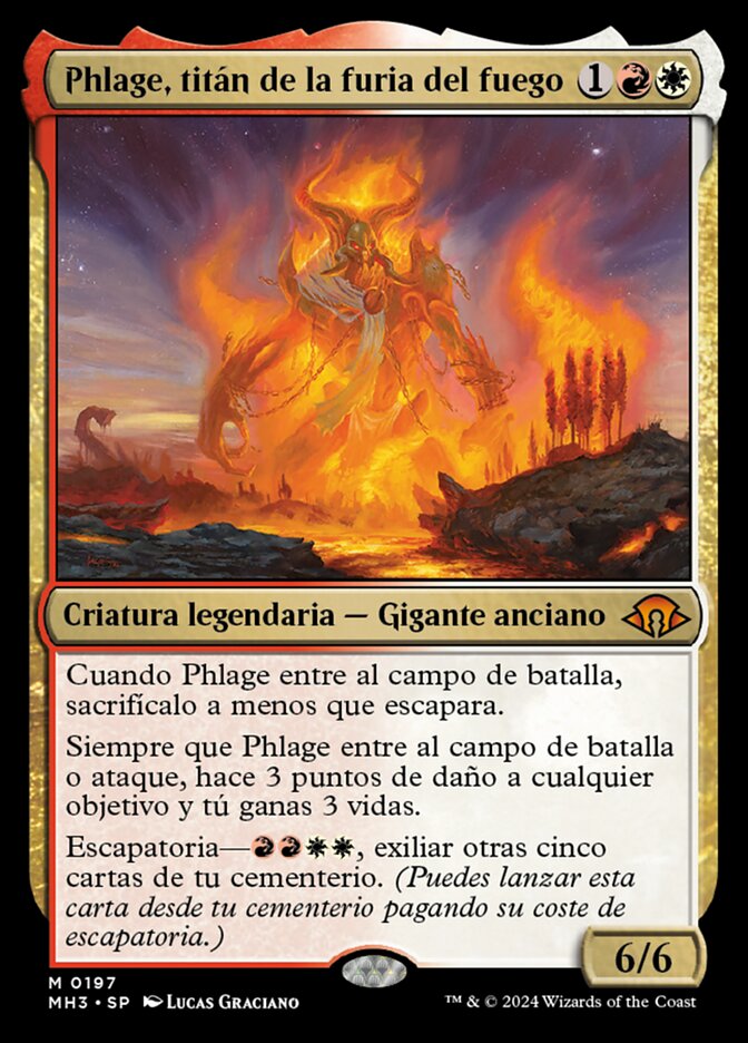 Phlage, titán de la furia del fuego