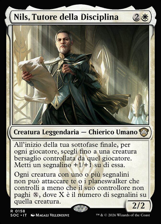 Nils, Tutore della Disciplina