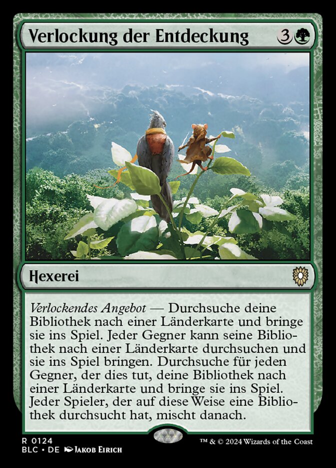 Verlockung der Entdeckung
