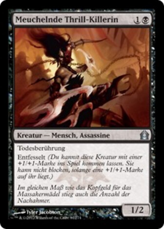 Meuchelnde Thrill-Killerin