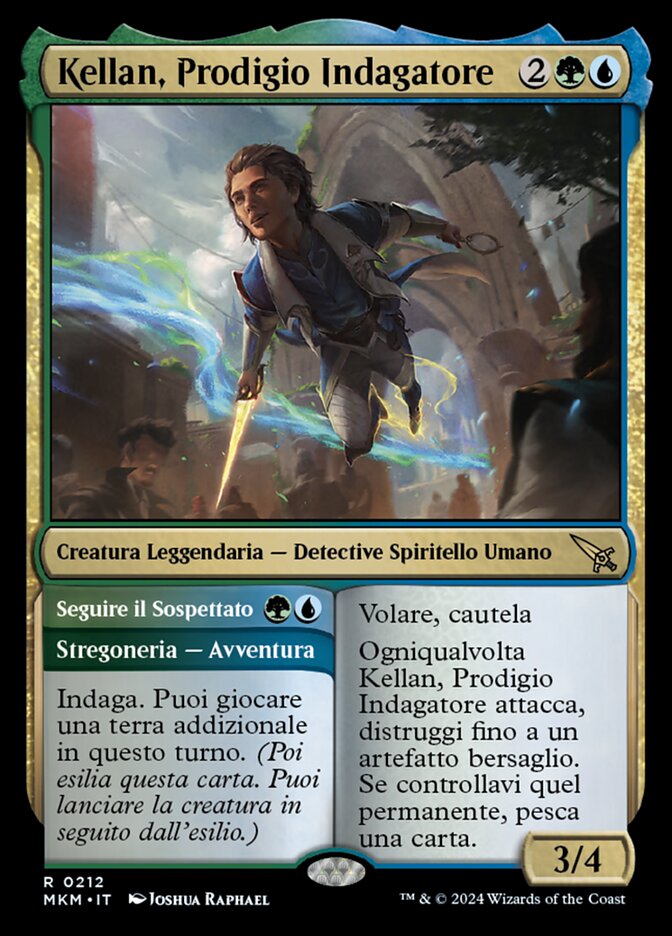Kellan, Inquisitive Prodigy // Tail the Suspect