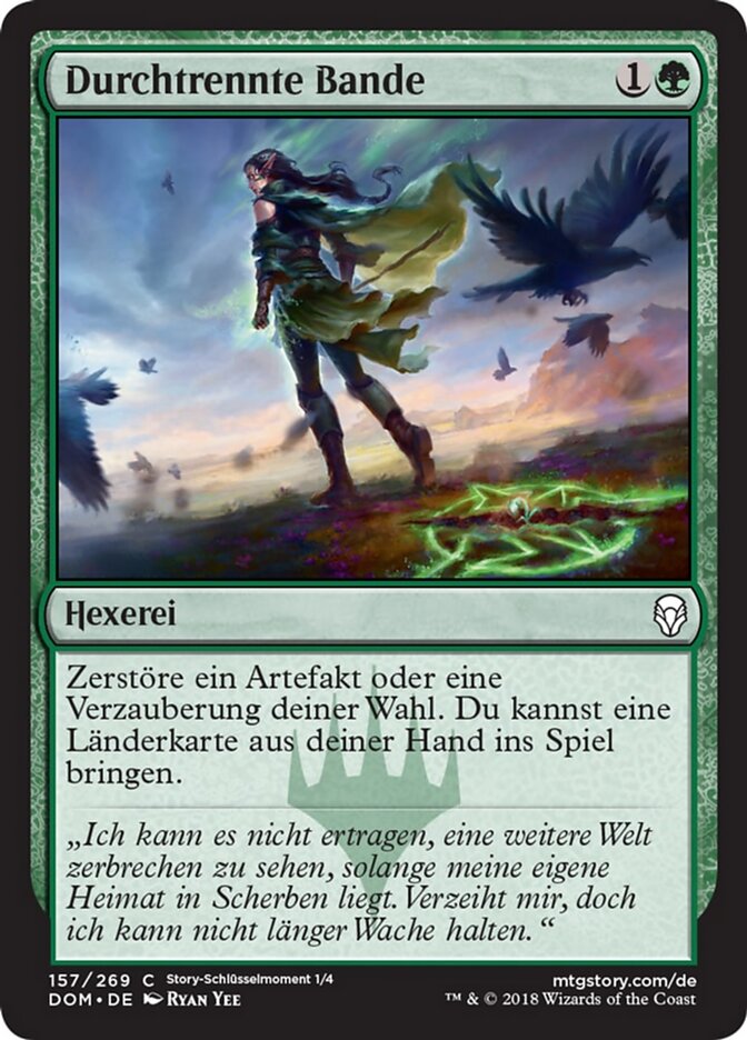 Durchtrennte Bande