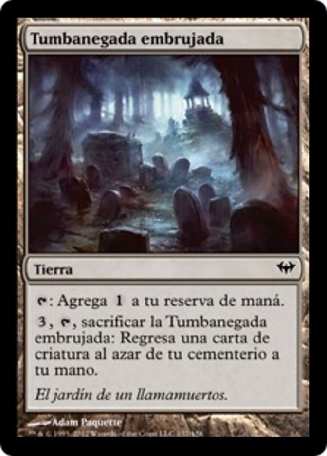 Tumbanegada embrujada