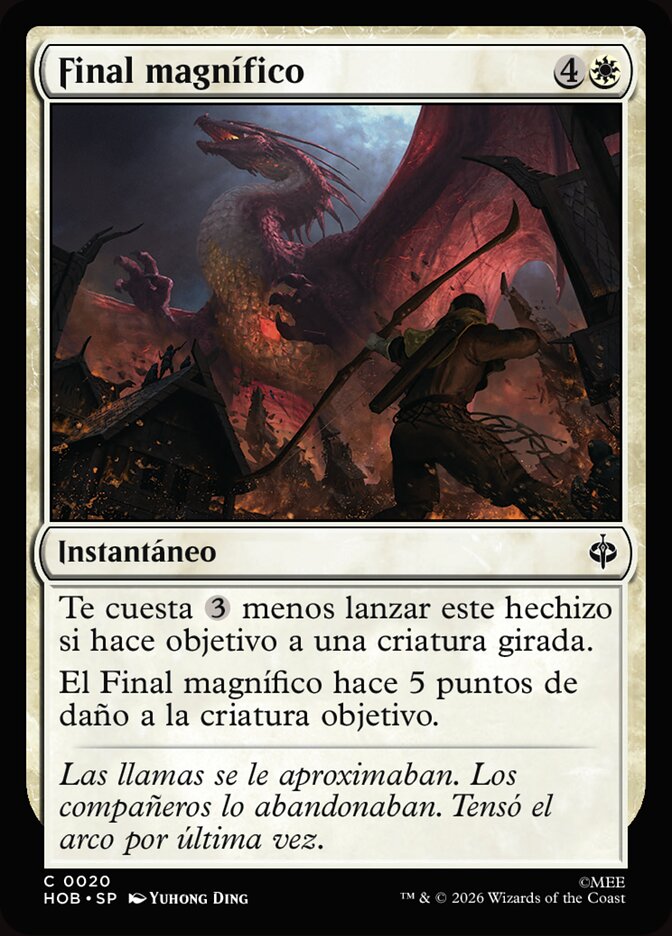 Final magnífico