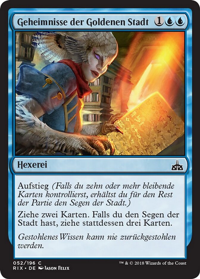 Geheimnisse der Goldenen Stadt