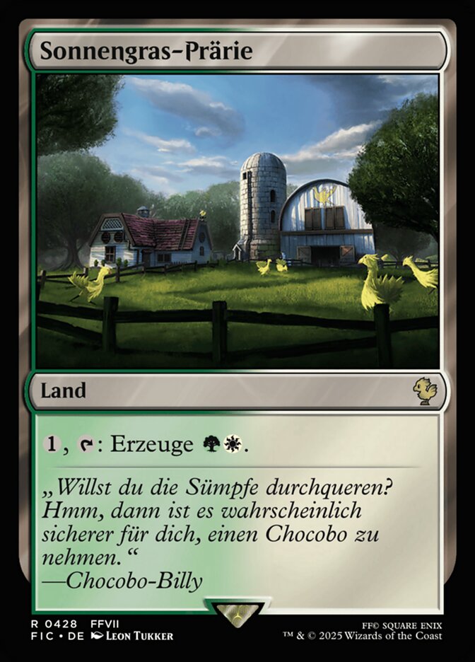 Sonnengras-Prärie