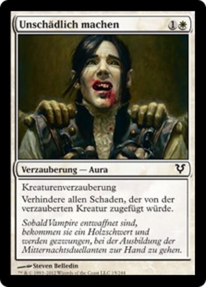 Unschädlich machen