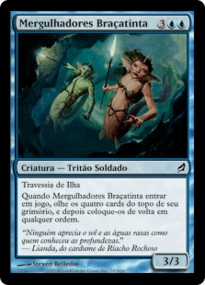 Mergulhadores Braçatinta