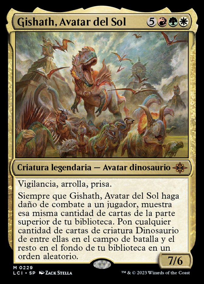 Gishath, Avatar del Sol