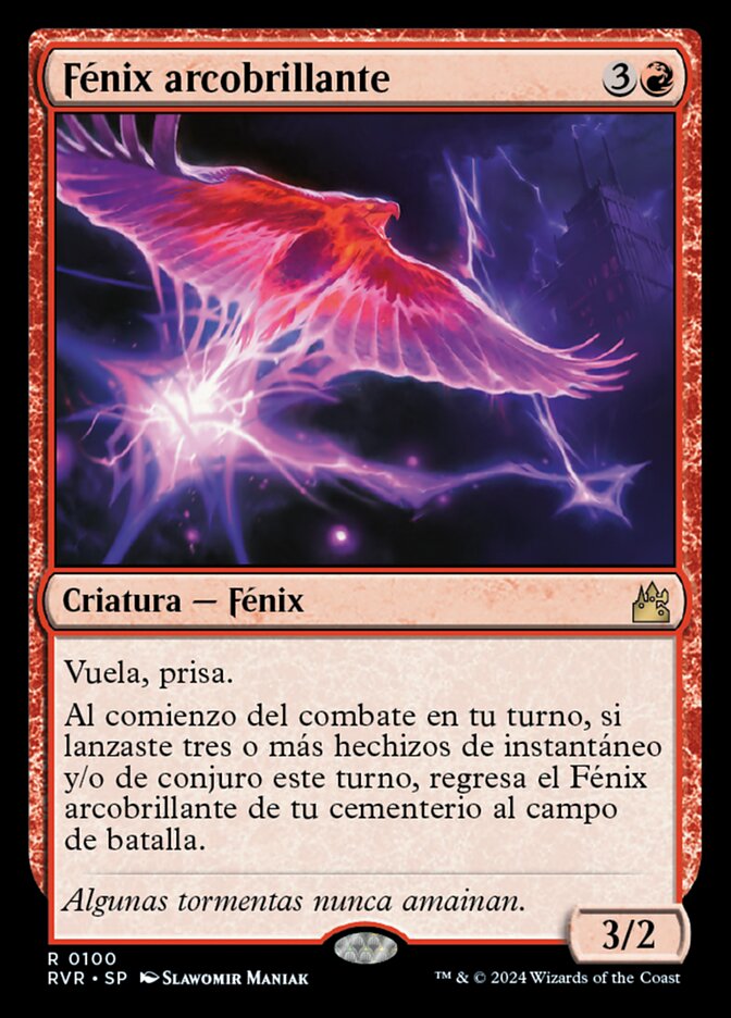 Fénix arcobrillante