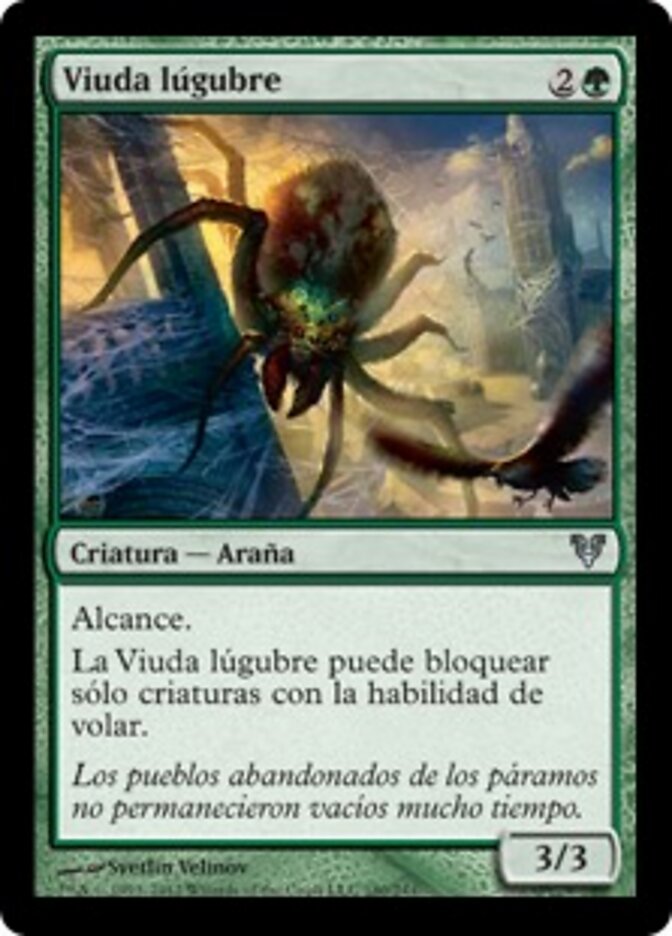 Viuda lúgubre