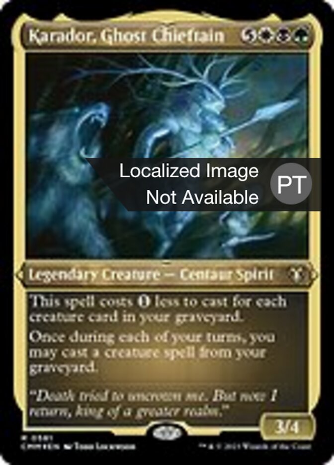 Karador, Cacique Fantasma